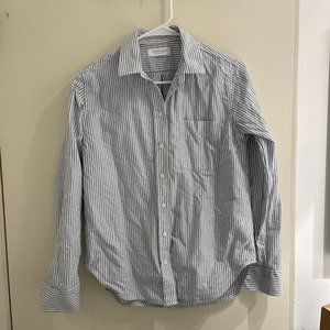 Everlane Striped Oxford Button Down - Size 2